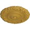 Ekena Millwork Marseille Ceiling Medallion (Fits Canopies up to 7 3/8"), Hand-Painted Iridescent Gold, 21"OD x 2"P CM21MAIGS - alternate 4
